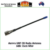 UHF CB Radio Antenna 3dBi 15cm Whip