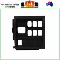 Replacement Switch Fascia 200 Series Toyota Landcruiser - Black