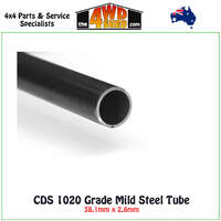 Roll Cage Tube CDS 1020 Grade Mild Steel Tube - 38.1mm x 2.6mm