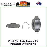 Front Disc Brake Upgrade Kit Mitsubishi Triton MN MQ