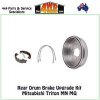 Rear Drum Brake Upgrade Kit Mitsubishi Triton MN MQ