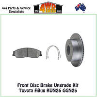 Front Disc Brake Upgrade Kit Toyota Hilux KUN26 GGN25
