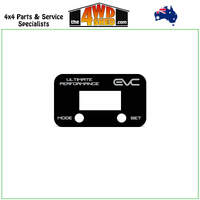 EVC Face Plate - BLACK