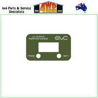 EVC Face Plate - JEEP CAMO GREEN