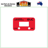 EVC Face Plate - RED