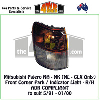 Pajero NH - NK (NL GLX) Front Corner Park / Indicator Light - R/H