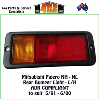 Pajero NH - NL Rear Bumper Bar Light - L/H