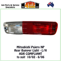 Pajero NP Rear Bumper Bar Light - L/H