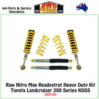 Raw Nitro Max Readystrut Heavy Duty Kit Toyota Landcruiser 200 Series KDSS