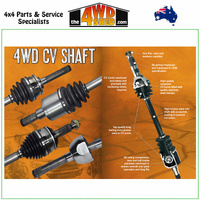 CV Shaft Assembly Nissan Patrol Y62 2013-On - Rear