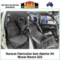 Falcon BA BF FG FGX Front Seats into D22 Nissan Navara Adaptor Kit