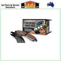 Fortified Front Brake Pads Toyota 120 150 Series Prado Hilux Mitsubishi Pajero NS NT NW