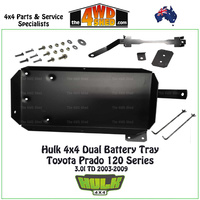 Dual Battery Tray Toyota Prado 120 Series 3.0l 2003-2009