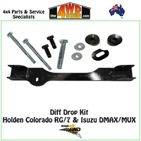 Diff Drop Kit - Holden Colorado RG 7 Isuzu DMAX MUX