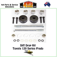 Diff Drop Kit - Toyota 120 Series Prado