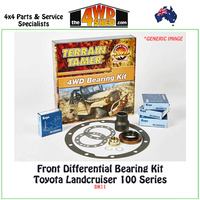 Differential Bearing Overhaul Kit Toyota 100 Series Landcruiser Front - DK11