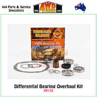 Differential Bearing Overhaul Kit Toyota 76 78 79 100 105 200 Series Landcruiser 9/06-5/15 Rear - DK15S