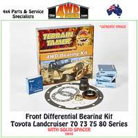 Differential Bearing Kit Toyota 70 75 80 Series Landcruiser Front - DK4S