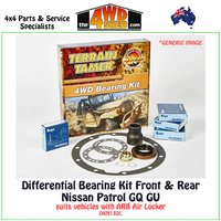 Differential Bearing Overhaul Kit Nissan Patrol GQ GU Front or Rear with ARB Air Locker - DKN13DL