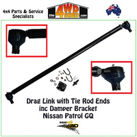 Drag Link with Tie Rod Ends - Nissan Patrol GQ