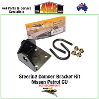 Steering Damper Bracket Kit - Nissan Patrol GU