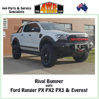 Rival 4x4 Bumper Bull Bar Ford Ranger PX Everest
