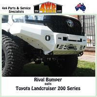 Rival Bumper Bull Bar 200 Series Toyota Landcruiser 9/2015-On