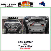 Rival Bumper Bull Bar Toyota Hilux 2021-On