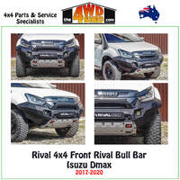 Rival Bumper Bull Bar Isuzu DMAX 01/16 - 12/20