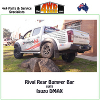 Rival Alloy Rear Bar Isuzu DMAX