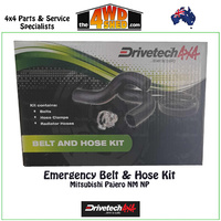 Emergency Hose & Belt Kit Mitsubishi Pajero NM NP - DT-BHK18