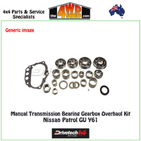 Manual Transmission Bearing Gearbox Overhaul Kit Nissan Patrol GU 3.0l 4.2l 4.5l 4.8l
