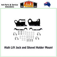 High Lift Jack and Shovel Holder Mount