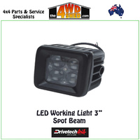 LED Working Light Spot Beam 3"