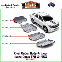 Under Body Armour Isuzu Dmax TFII MUX