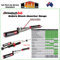 Enduro PRO Performance Rear Shocks Mitsubishi Triton ML MN MQ