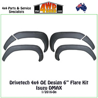 Drivetech 4x4 OE Design 6" Flare Kit Isuzu DMAX 2016-2020
