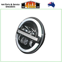 7 Inch LED Headlight High Low Beam Sequential Indicator ADR Approved - EACH