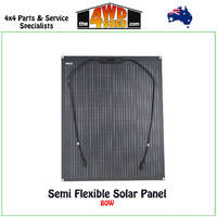 Semi Flexible Solar Panel 80W