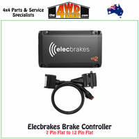 EB2 Brake Controller Plug & Play Unit inc Adapter 7 Flat to 12 Flat Socket