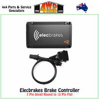 EB2 Brake Controller Plug & Play Unit inc Adapter Small Round 7 to Flat 12 Socket