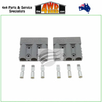 Grey Anderson Style 3 Way Plug 50 Amp - 2 Pack