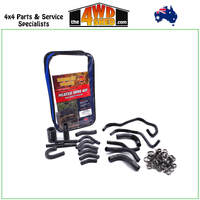 Complete Engine Heater Coolant Hose Kit Toyota Landcruiser 76 78 79 Series VDJ