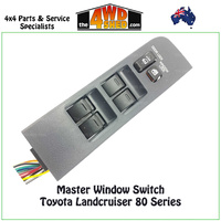 Window Master Switch Control 80 Series Toyota Landcruiser