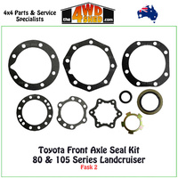 Toyota Front Axle Seal Kit - 80 & 105 Series Landcruiser