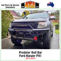 Predator Bull Bar Ford Ranger PX1 2011-2014