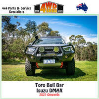 Toro Bull Bar Isuzu Dmax 2021-Onwards
