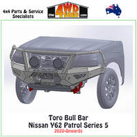 Toro Bull Bar Nissan Y62 Patrol Series 5 2020-Onwards