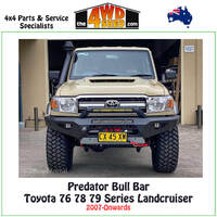 Predator Bull Bar Toyota 76 78 79 Series Landcruiser 2007-On