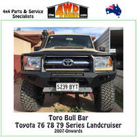 Toro Bull Bar Toyota 76 78 79 Series Landcruiser 2007-On
